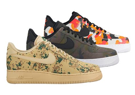 air force 1 camouflage sneakers